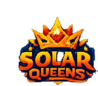Solar Queens pixel-art club logo